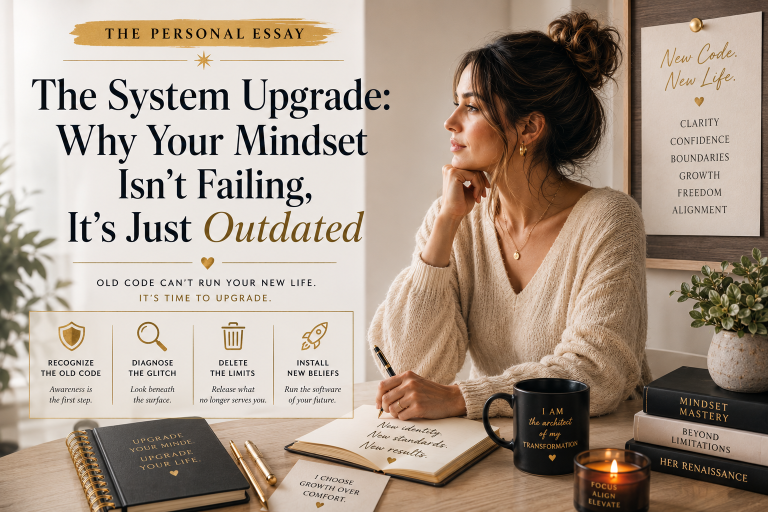 The System Upgrade: Why Your Mindset Isn't Failing, It’s Just Outdated