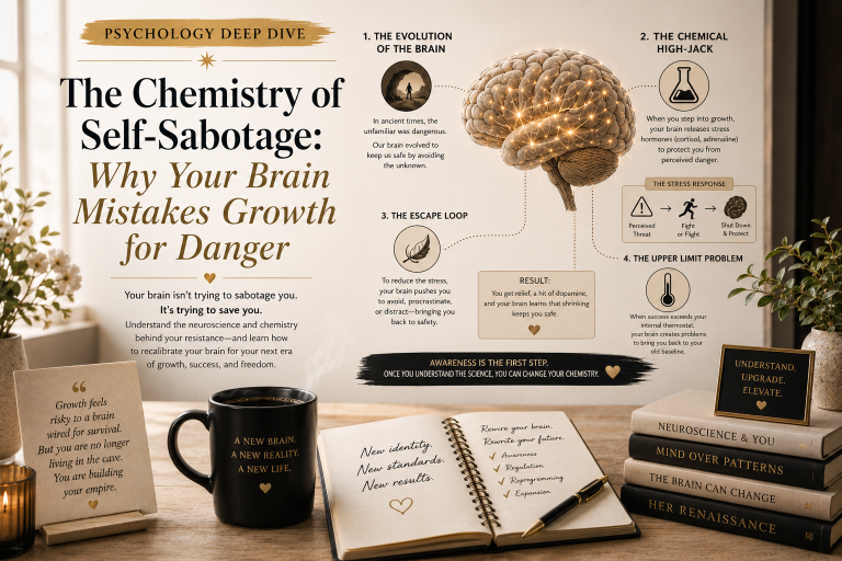 The Chemistry of Self-Sabotage: Why Your Brain Mistakes Growth for Danger
